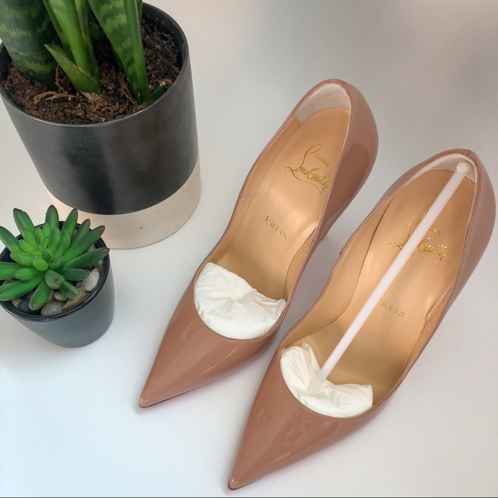Christian Louboutin, So Kate 4 ¾ inch heel.